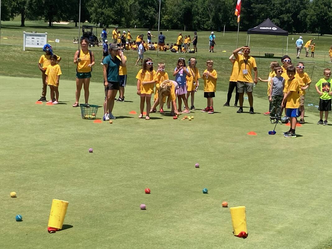 Record number from FFY take part in Junior Golf Clinic - The Republic News