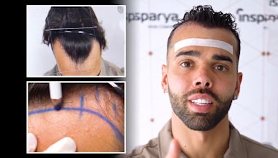 Arsenal star David Raya shows off new look after undergoing hair transplant