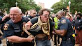 Dozens arrested on California campus after students in Texas detained as Gaza war protests persist