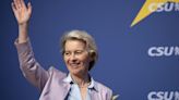 Von der Leyen cierra su campaña clamando por una 'amplia alianza' entre demócratas y lanza guiños al centroizquierda