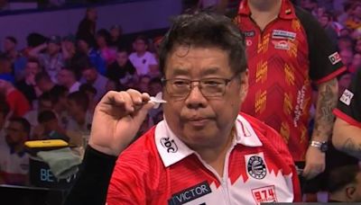 70-year-old steals the show with stunning 151 checkout at World Cup of Darts