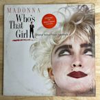 【二手】 麥當娜Madonna who's that girl lp1071 音樂 黑膠 唱片【吳山居】