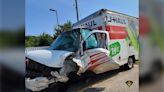 North Bay police looking for suspects who crashed stolen U-Haul