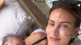 Ferne McCann shares a sweet clip breastfeeding Finty to Instagram