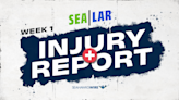 Seahawks Week 1 injury report: 2 players ruled out