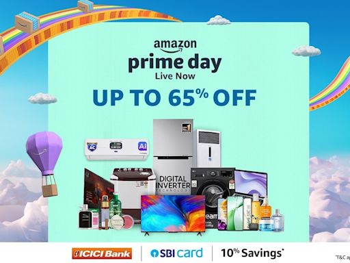 Last few hours of Amazon Prime Day sale: Grab the best deals on washing machines, ACs, Refrigerators, and more