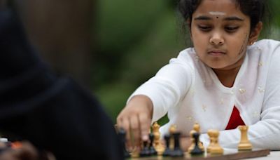 Nine-year-old chess prodigy is youngest player to represent England in any sport