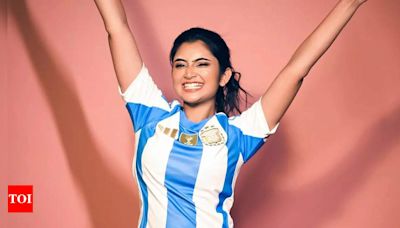 Ankita Mallick celebrates Argentina’s win in Copa America 2024 - Times of India