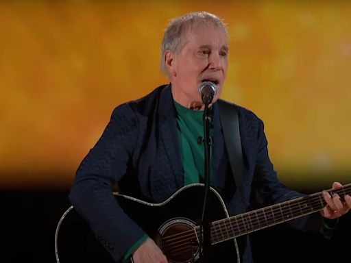 Paul Simon Performs “Slip Slidin’ Away” on The Late Show for Stephen Colbert’s 60th Birthday: Watch