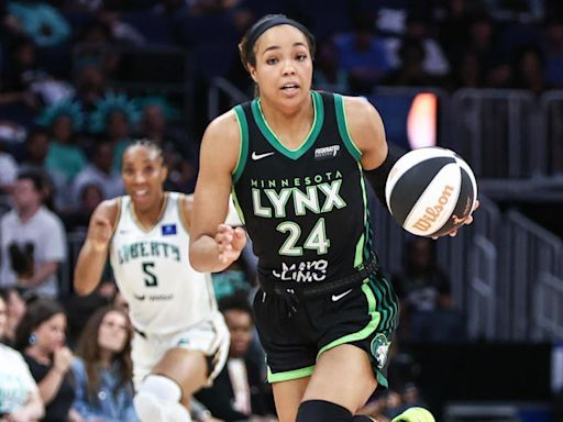 WNBA MVP candidate Napheesa Collier leaves Lynx's loss to Sun with foot injury
