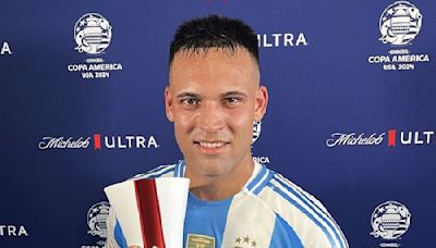 Lautaro Martinez double powers Argentina to top of Copa America Group A