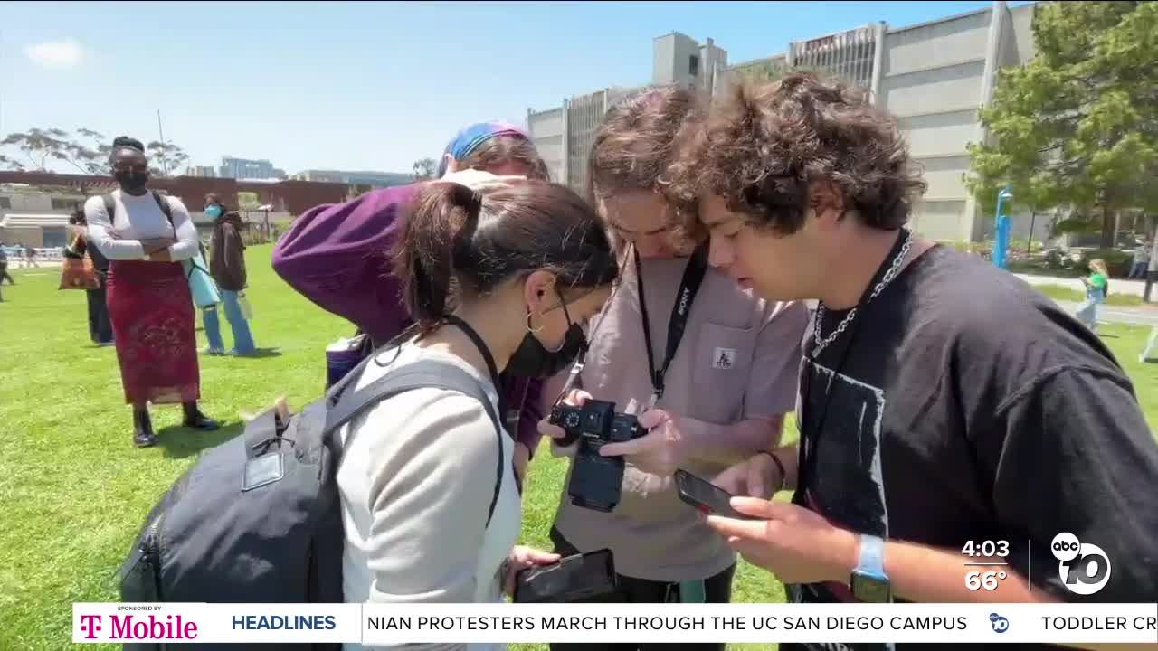 How UCSD student journalists are covering the protests