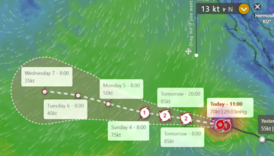 Hurricane Carlotta lethal rip current fears: Track storm