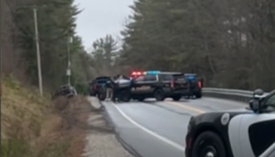 Handcuffed man takes over Maine PD chief's vehicle, shoots at officers, steals cruiser during chaotic pursuit