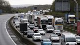 England fans and other holidaymakers warned of long delays as M25 closure begins