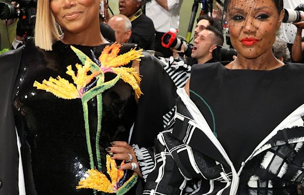 Queen Latifah and Partner Eboni Nichols Make Rare Red Carpet Appearance at 2024 Met Gala - E! Online