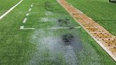 Drainage work delay cause of football turf water-logging - The Shillong Times