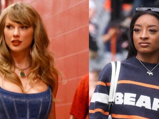 Aficionados de la NFL explotan: Prefieren a Simone Biles y acusan que Taylor Swift es “impuesta”