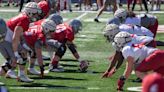 Battling WSU quarterbacks go back and forth in the Crimson and Gray game