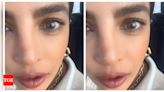 Priyanka Chopra shows off her ‘new eye colour’ as she preps for ‘Citadel’ Season 2 | Hindi Movie News - Times of India