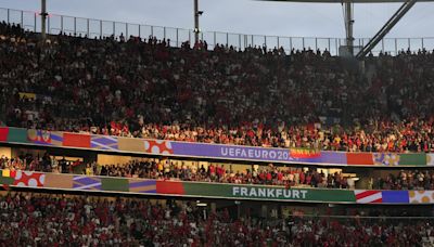 German police investigate video that appears to show Euro 2024 security punching and kicking a fan