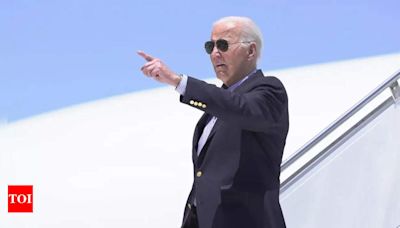 '100% false': White House shuts down rumors about US president Joe Biden's 'medical emergency' on Air Force One - Times of India