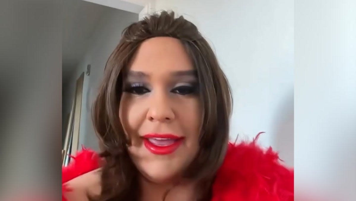 George Santos dons red lipstick as he brings back drag alter ego ‘Kitara’ in Cameo video