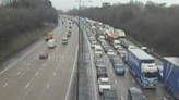 London travel news LIVE: M25 chaos eases after van fire closed motorway and crash caused 11-mile tailbacks near M23 in Surrey