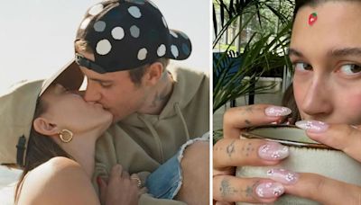 Hailey Bieber reveló nuevo anillo de diamantes tras renovar sus votos con Justin