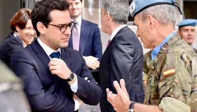 El ministro de Exteriores francés respalda la labor de la FINUL durante su visita a Líbano