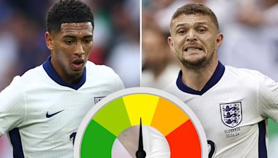 England player ratings: Bellingham saves Three Lions after City stars' no-show