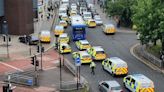 Glasgow's Govan Cross swarmed by 26 police cars as officers race to 'ongoing incident'