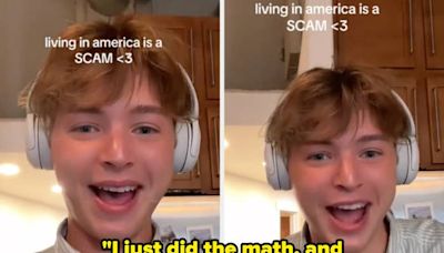 "It's A Scam": This 23-Year-Old Went Viral After Breaking Down His Expenses In The US Vs. Australia