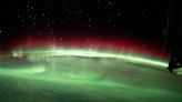 NASA shares 'spectacular" image of the southern lights from International Space Station