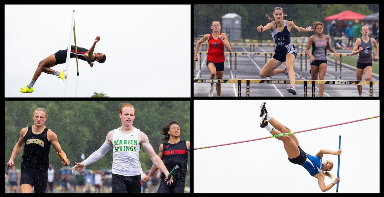 PHOTOS: See intense moments captured at the MHSAA D2 track and field finals