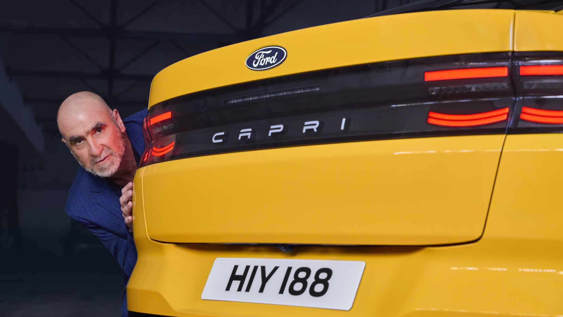 Football Legend Eric Cantona Helps Ford Rewire Iconic Capri for the EV Era | LBBOnline