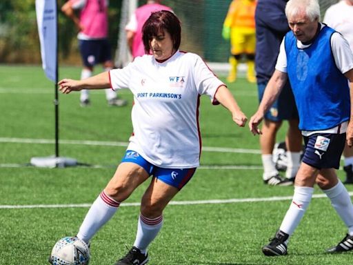 ‘I have Parkinson’s disease and play walking football for England'