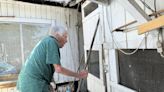 World War II veteran, longtime pigeon racer Floyd Jackson celebrates 100th birthday