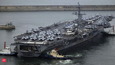 US aircraft carrier arrives in South Korea as a show of force against nuclear-armed North Korea