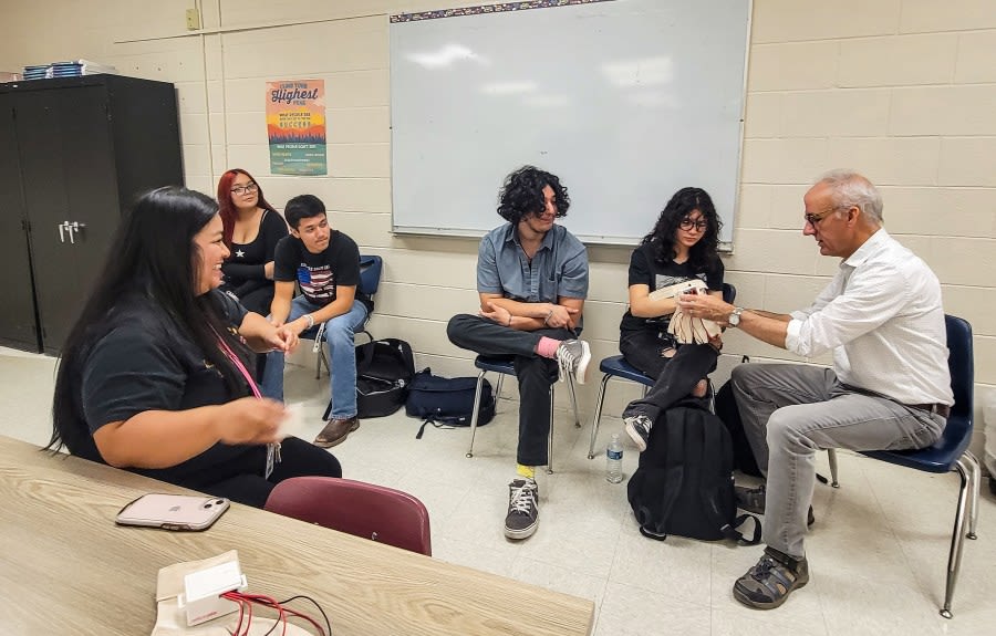 New Mexico students engineer glove to help Parkinson’s disease patients