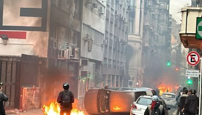 Destrozos en el Congreso: la jueza liberó a más implicados y solo quedan presas cinco personas