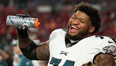 Why Eagles OL Fred Johnson nearly cried for joy in New Orleans