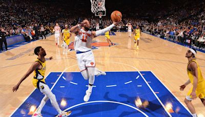 Brunson scores 43, rallies Knicks to 121-117 win over Pacers in Game 1 of Eastern Conference semis