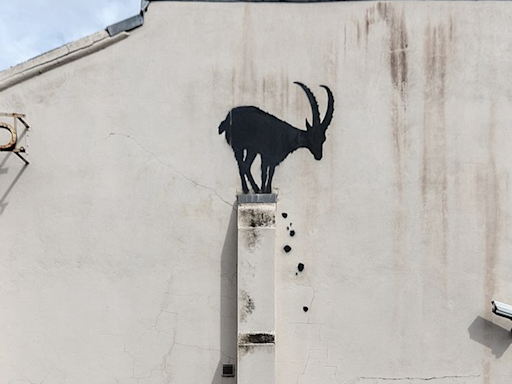 New Banksy in West London: location and potential meaning for goat artwork