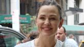 Jennifer Garner looks jovial signing autographs for fans in NYC