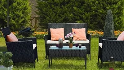'Value for money' rattan garden furniture set on sale