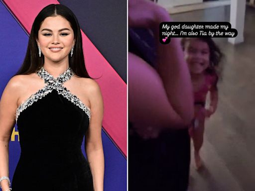 Selena Gomez Shares Sweet Video of Goddaughter Cheering Her on at 2024 Emmys: 'Made My Night'