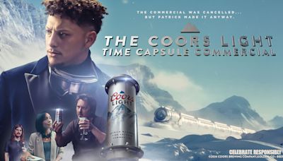 Chiefs QB Patrick Mahomes debuts new ‘Coors Light Time Capsule’ commercial