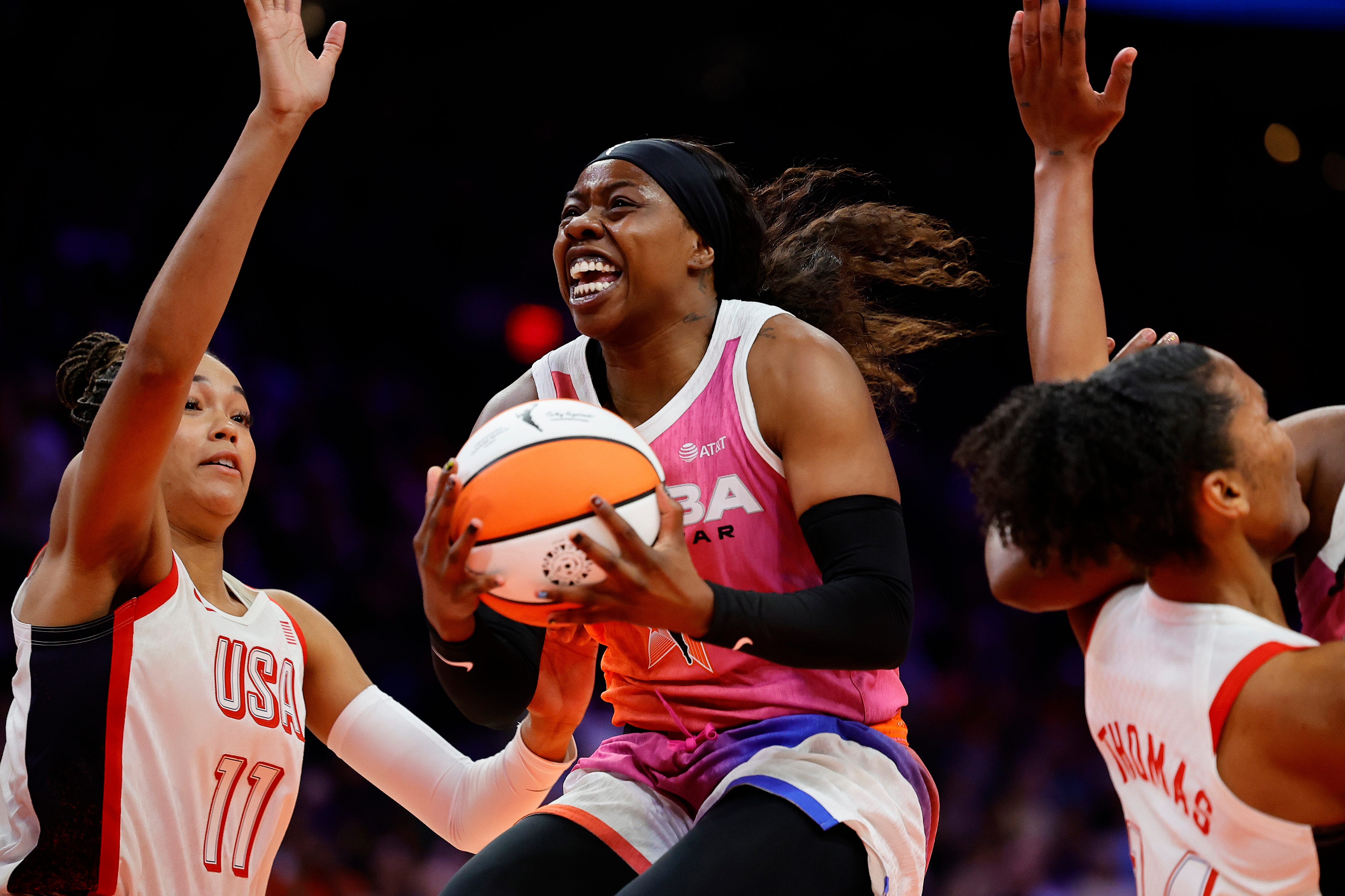 Team USA falls to Team WNBA in 2024 WNBA All-Star Game