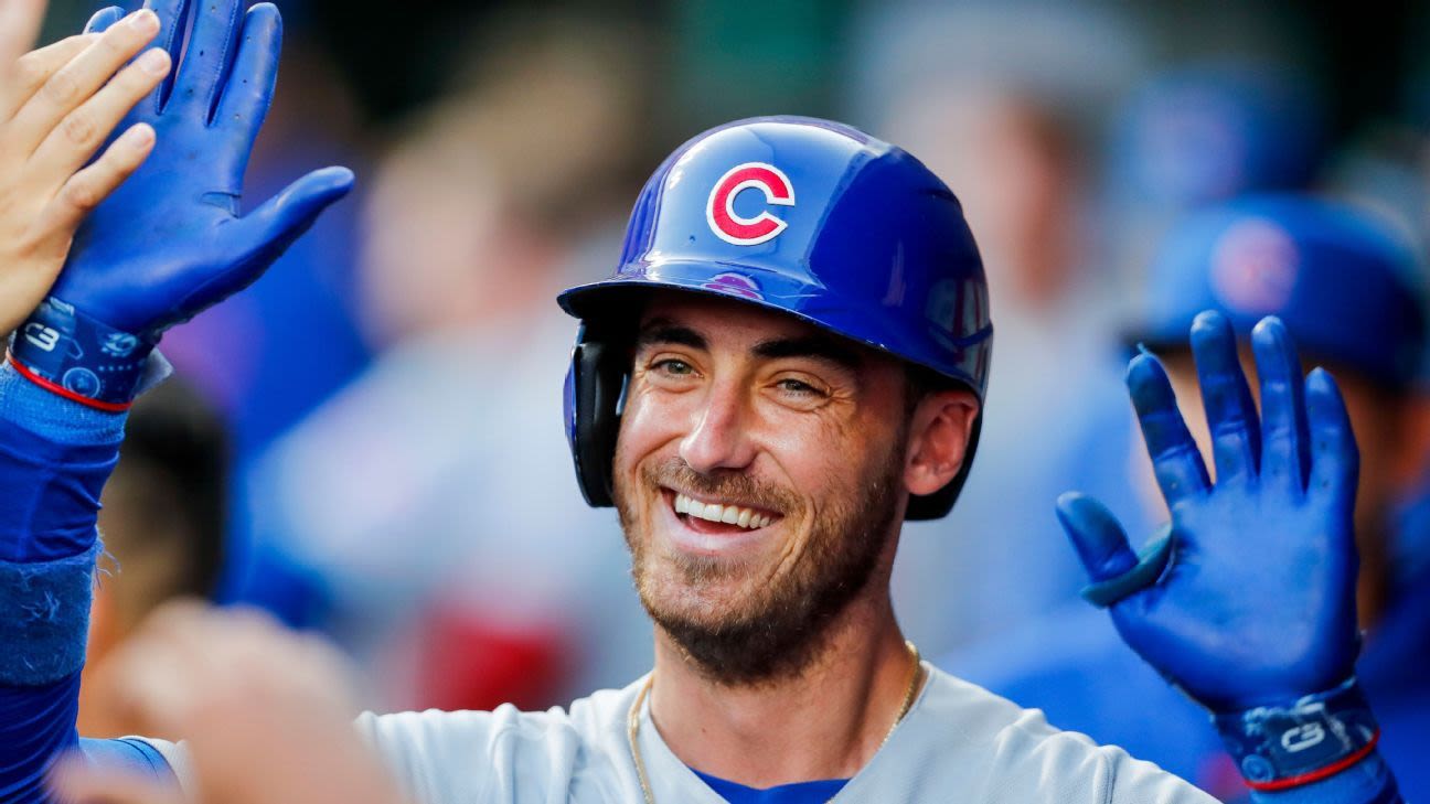 Cubs' Bellinger back from IL, not 'fully pain free'